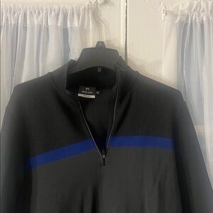 newland sport &  lifestyle mem's 1/4 zip pullover Gray & Black Men’s X-Large